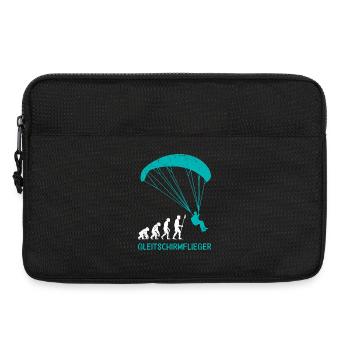 Paraglider GLEITSCHIRMFLIEGER LUSTIG - Laptop bag 13" - black - Front