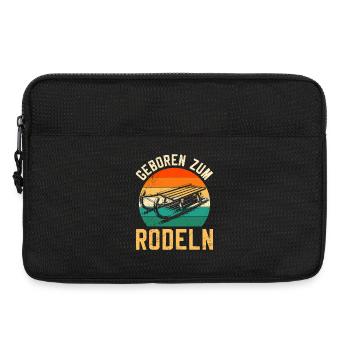 Bob Driver NÉ POUR LE PLAISIR DU TOBOGGAN - Sacoche pour ordinateur portable 13 pouces - noir - Devant