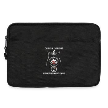 Fahrrad Rennrad Radfahrer Bikesport Mountainbike - Laptoptasche 13" - Schwarz - Vorne