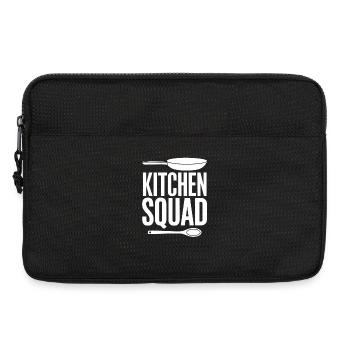 Kitchen Squad Cooking Team Kitchen Crew Amateur Chefs - Laptop bag 13" - black - Front
