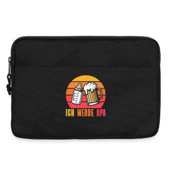 Ich Werde Opa Baby Großvater Pops Großeltern - Laptoptasche 13" - Schwarz - Vorne