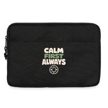 Ruhe Schlägt Panikbereitschaft, Lebensstil, - Laptoptasche 13" - Schwarz - Vorne