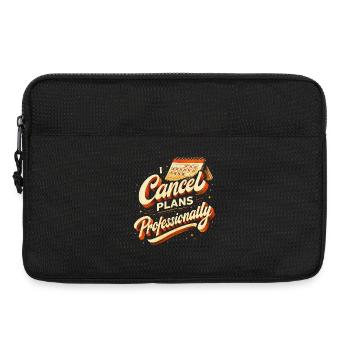 I Cancel Plans Professionally - Laptoptasche 13" - Schwarz - Vorne