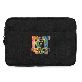 Tie-Dye pour Thérapeute Respiratoire - Sacoche pour ordinateur portable 13 pouces - noir - Devant