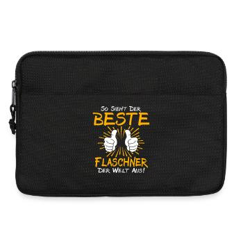 Flaschner Gift Idea - Laptop bag 13" - black - Front