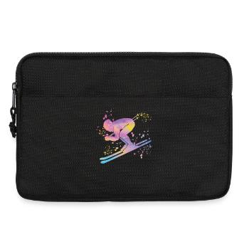 Ski alpin Sports d’hiver Ski nordique - Sacoche pour ordinateur portable 13 pouces - noir - Devant