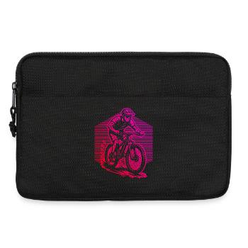 Mountain Bike Love to Wear - Laptop bag 13" - black - Front
