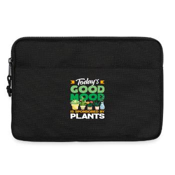Succulente amoureuse des plantes - Sacoche pour ordinateur portable 13 pouces - noir - Devant