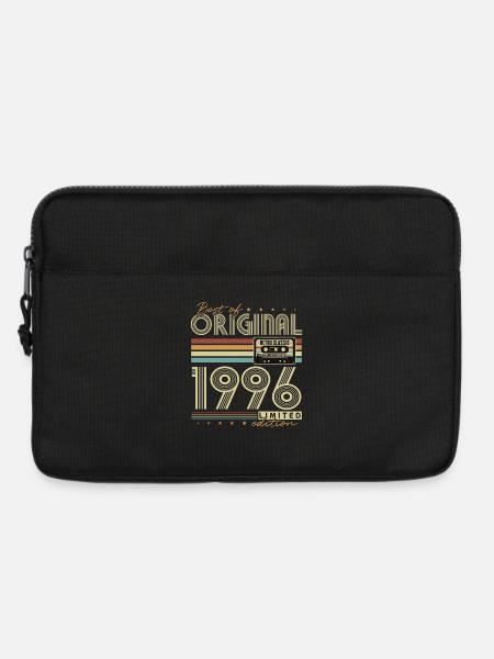 Original 1996 Jahrgang Vintage Geburtstag Retro - Laptoptasche 13" - Schwarz