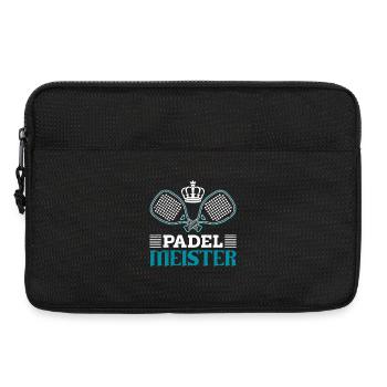 Padel Player PADEL MASTER Padel Sports Funny - Laptop bag 13" - black - Front