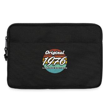50th Birthday 1976 Gift for Men and Women - Laptop bag 13" - black - Front