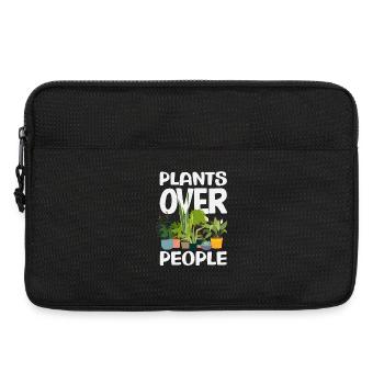 Plant Lovers Over People Succulent Plant - Laptop bag 13" - black - Front
