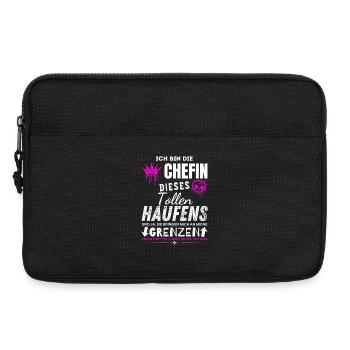 Chefin dieses tollen Haufens Chefin Geschenke - Sacoche pour ordinateur portable 13 pouces - noir - Devant