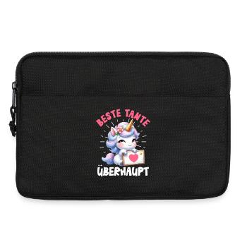 Offspring BEST AUNT EVER Funny - Laptop bag 13" - black - Front