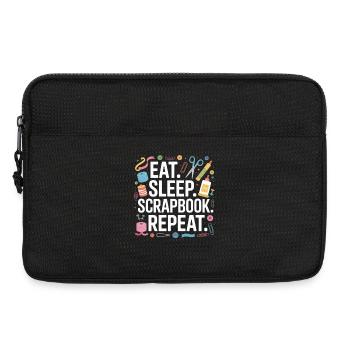 Critique de Food Sleep Scrapbook - Sacoche pour ordinateur portable 13 pouces - noir - Devant