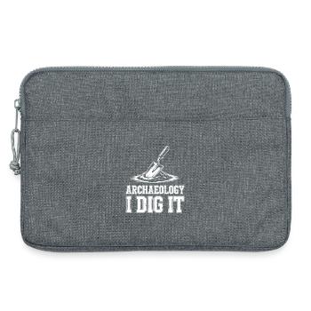 Archäologie Ich grabe es aus - Laptoptasche 13" - Grau meliert - Vorne