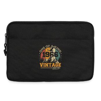 Vintage, 1966, Anniversaire, Vintage, Cadeau rétro - Sacoche pour ordinateur portable 13 pouces - noir - Devant