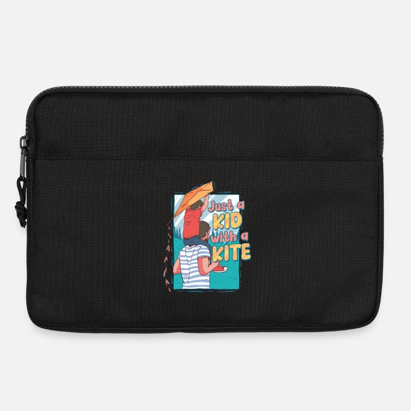 Drachen Drachensteigen - Laptoptasche 13" - Schwarz