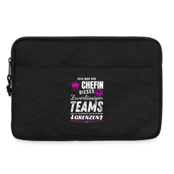 Chefin dieses Zuverlässigen Teams Chefin Geschenke - Laptop bag 13" - black - Front