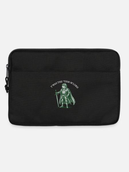T'WAS THE 'TISM M'LORD – Stolzer Ritter-Frosch - Laptoptasche 13" - Schwarz