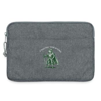 T'WAS THE 'TISM M'LORD – Stolzer Ritter-Frosch - Laptoptasche 13" - Grau meliert - Vorne