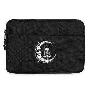 Moon Swing Skeleton - Laptop bag 13" - black - Front