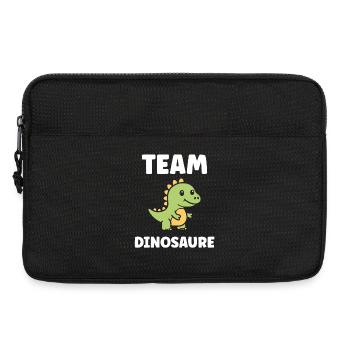 Équipe Dinosaure Cartoon - Sacoche pour ordinateur portable 13 pouces - noir - Devant
