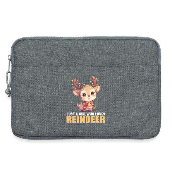 Renne Renne - Sacoche pour ordinateur portable 13 pouces - gris chiné - Devant