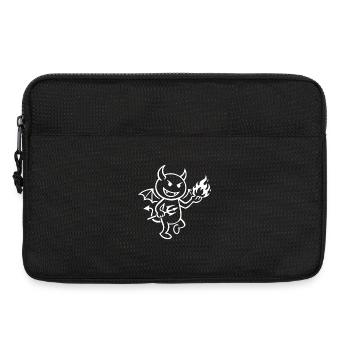 Fire Demon with Flame Ball - Devil - Laptop bag 13" - black - Front