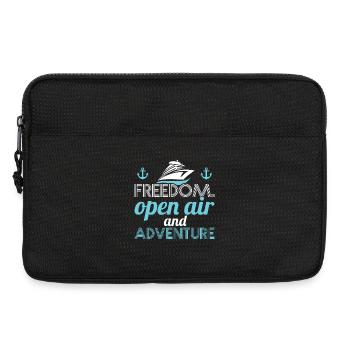 Freedom Aventure en plein air - Sacoche pour ordinateur portable 13 pouces - noir - Devant