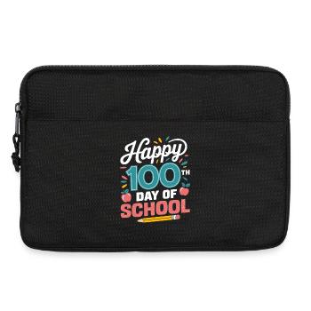 One Hundred Days of School Jubilation - Laptop bag 13" - black - Front