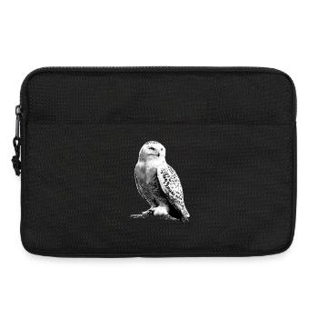 Chouette blanche Chouette Chouette Chouette Chouette Chouette Chouette des neiges - Sacoche pour ordinateur portable 13 pouces - noir - Devant