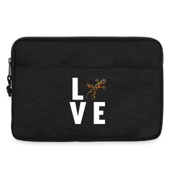 Feuersalamander Salamander - Laptoptasche 13" - Schwarz - Vorne