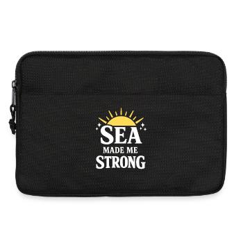 Cadeau de navigation pour le travail de matelot en mer - Sacoche pour ordinateur portable 13 pouces - noir - Devant