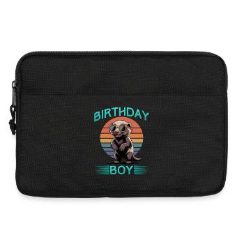 Funny Honey Badger - Laptoptasche 13" - Schwarz - Vorne