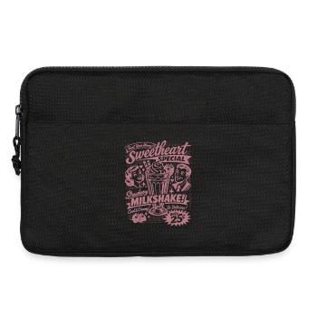 Strawberry Milkshake 50s Retro Design - Laptop bag 13" - black - Front