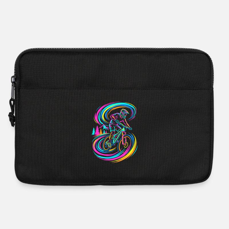 Mountain Biker - Laptoptasche 13" - Schwarz