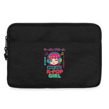 Since 2003 K-Pop Girl Korean Music Cute Anime - Laptop bag 13" - black - Front