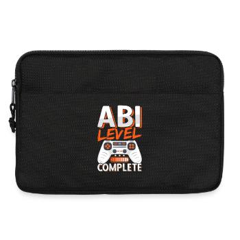 Abi 2026 Abitur Gymnasium Abschluss Abiturient - Laptoptasche 13" - Schwarz - Vorne