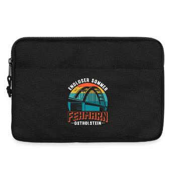 Ostsee FEHMARN ENDLOSER SOMMER OSTHOLSTEIN Lustig - Laptoptasche 13" - Schwarz - Vorne