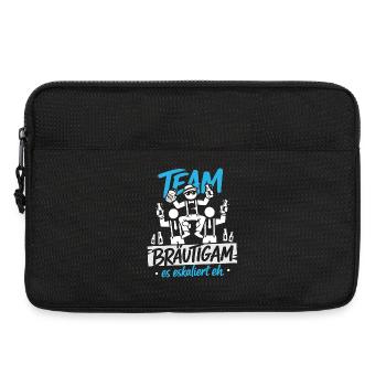 T-shirt Homme de la fête de garçon JGA Polterer - Sacoche pour ordinateur portable 13 pouces - noir - Devant
