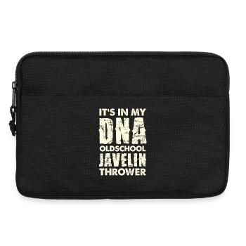 DNA Oldschool Javelin Thrower - Laptop bag 13" - black - Front