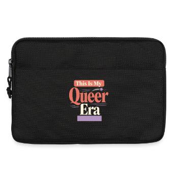 Queer Trans Bekräftigt Trostidentitätsliebe - Laptoptasche 13" - Schwarz - Vorne