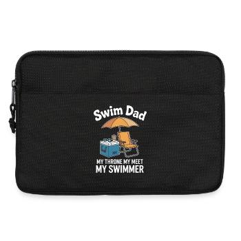 Dictions de natation : Drôle de cadeau de natation - Sacoche pour ordinateur portable 13 pouces - noir - Devant