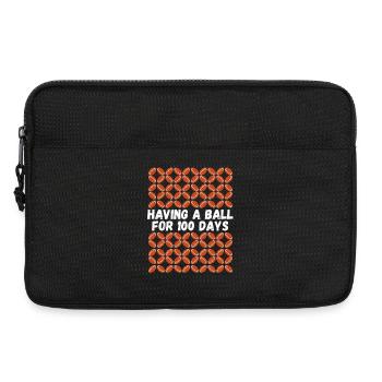 I Tackled 100 Days Of School  - Laptop bag 13" - black - Front