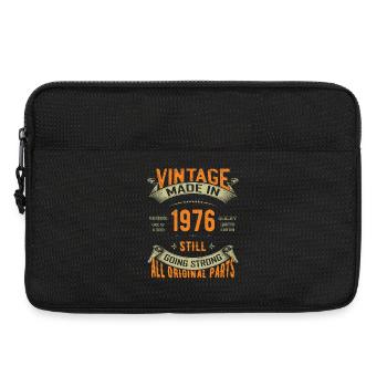 Vintage 1976 Still Going Strong - Laptop bag 13" - black - Front