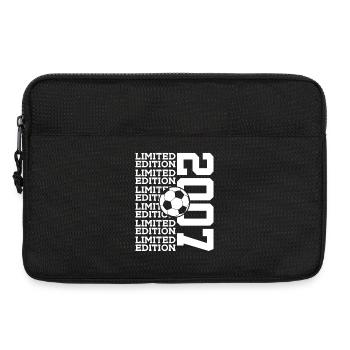 LIMITED EDITION 2007 FOOTBALL 19TH BIRTHDAY - Laptop bag 13" - black - Front