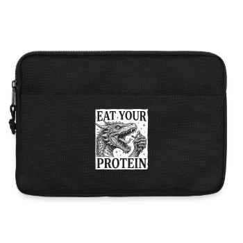 Mangez votre humour de Dragon Knight Protein - Sacoche pour ordinateur portable 13 pouces - noir - Devant