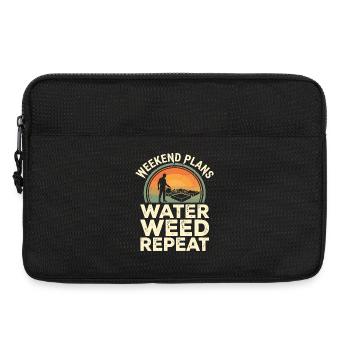 Weekend Plans Garten Humor - Laptoptasche 13" - Schwarz - Vorne