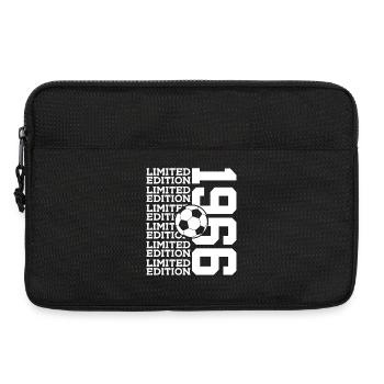 LIMITED EDITION 1966 FUßBALL 60. GEBURTSTAG - Laptoptasche 13" - Schwarz - Vorne